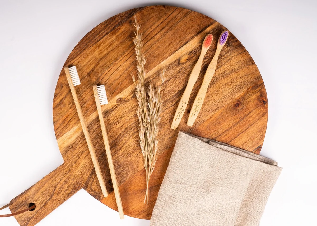 Bamboe Tandenborstel By Olive 4 St. Genummerd 100% Moso Bamboo 12 Bamboe Tandenborstel By Olive 4 St. Genummerd 100% Moso Bamboo - Afbeelding 10