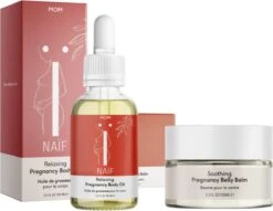 Naïf Magical Mom Geschenkset - Lichaamsolie & Bellybalm - Voordeelverpakking 90 + 100ml - Met Natuurlijke Ingrediënten -Winkel Voor Persoonlijke Verzorging 1200x930 1