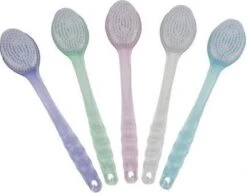 *** Bad Borstel Met Lange Steel En Scrubber - Rugborstel - Badborstel - Doucheborstel - Random Kleur Transparant - Van Heble® *** -Winkel Voor Persoonlijke Verzorging 1200x940 2