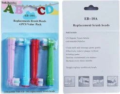 EB-10A Opzetborstels Voor Kids - 12 Stuks Vardaan Opzetborstel Voor Elektrische Tandenborstels - Oral-B - Voor Kleine Tandjes - Zachte Borstelharen - Oral-B - Voor Elektrische Tandenborstel - Mondhygiëne - Junior - 12x -Winkel Voor Persoonlijke Verzorging 1200x944