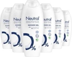 Neutral Sensitive Skin Douchegel - 6 X 250 Ml - Voordeelverpakking -Winkel Voor Persoonlijke Verzorging 1200x954 1