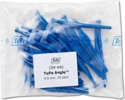 Tepe Angle Blauw 0.6 Mm - 25 Stuks 11 Tepe Angle Blauw 0.6 Mm - 25 Stuks -Winkel Voor Persoonlijke Verzorging 1200x958