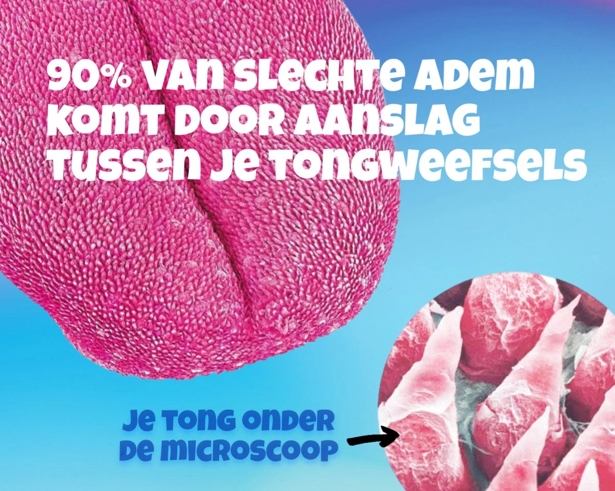 JuliBrite® Tong Gel (50ML) & Tongschraper - Reinigt Witte Tong Aanslag - Tegen Slechte Adem - Met Zink & CPC - Tongreiniger Set - Halitose & Beslagen Tong 4 JuliBrite® Tong Gel (50ML) & Tongschraper - Reinigt Witte Tong Aanslag - Tegen Slechte Adem - Met Zink & CPC - Tongreiniger Set - Halitose & Beslagen Tong - Afbeelding 2