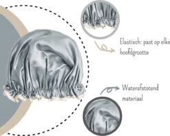 Merkloos Grijze Douchemuts Dames / Volwassenen / Meiden - Luxe Douchemuts - Shower Cap (Vagabond Model) -Winkel Voor Persoonlijke Verzorging 1200x963 1