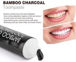 3x Houtskool Tandpasta 105g - BAMBOO Charcoal Toothpaste - Tandpasta - Voor Wittere Tanden - Tanden Bleken -Winkel Voor Persoonlijke Verzorging 1200x972