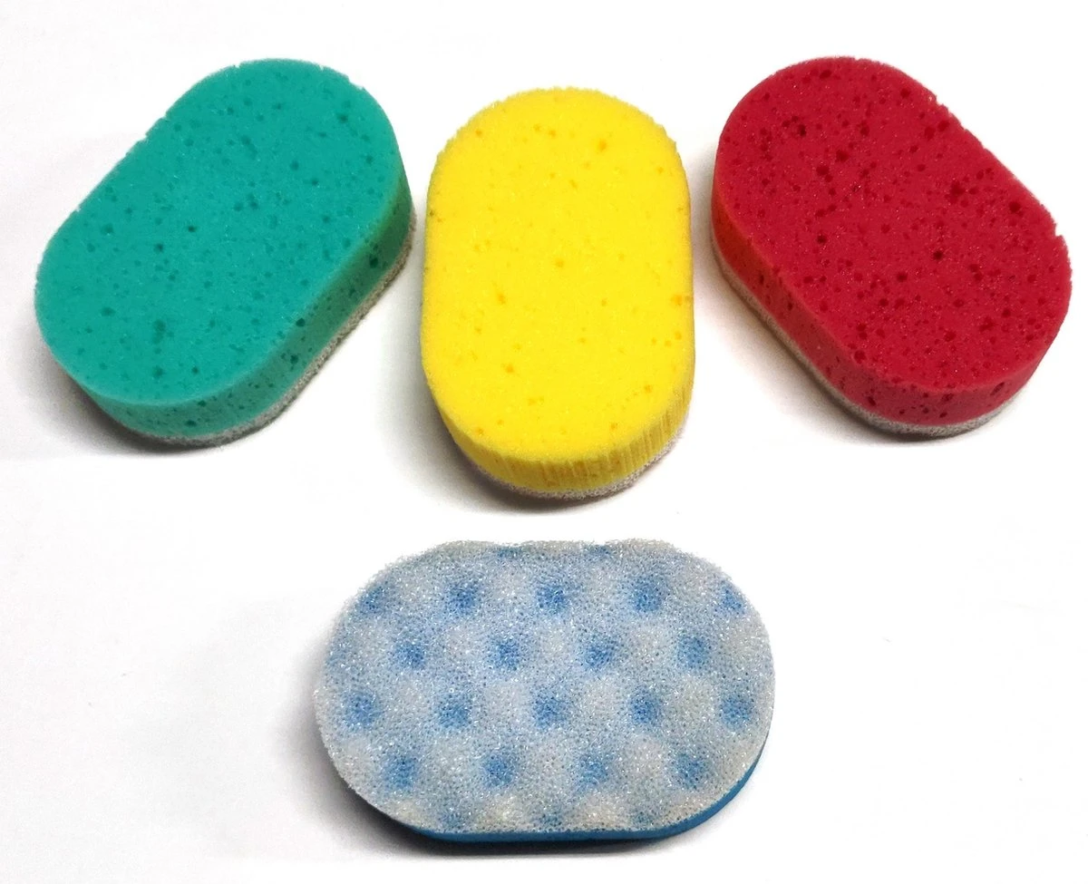 Martini Massagespons - Voordeelset 3 Stuks - 3 Verschillende Kleuren - Afmeting: 14 Cm X 9 Cm X 4.5 Cm. 3 Martini Massagespons - Voordeelset 3 Stuks - 3 Verschillende Kleuren - Afmeting: 14 Cm X 9 Cm X 4.5 Cm.