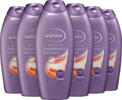 Andrélon Ontspannend & Kalmerend Bad & Douchegel - 6 X 750 Ml - Voordeelverpakking