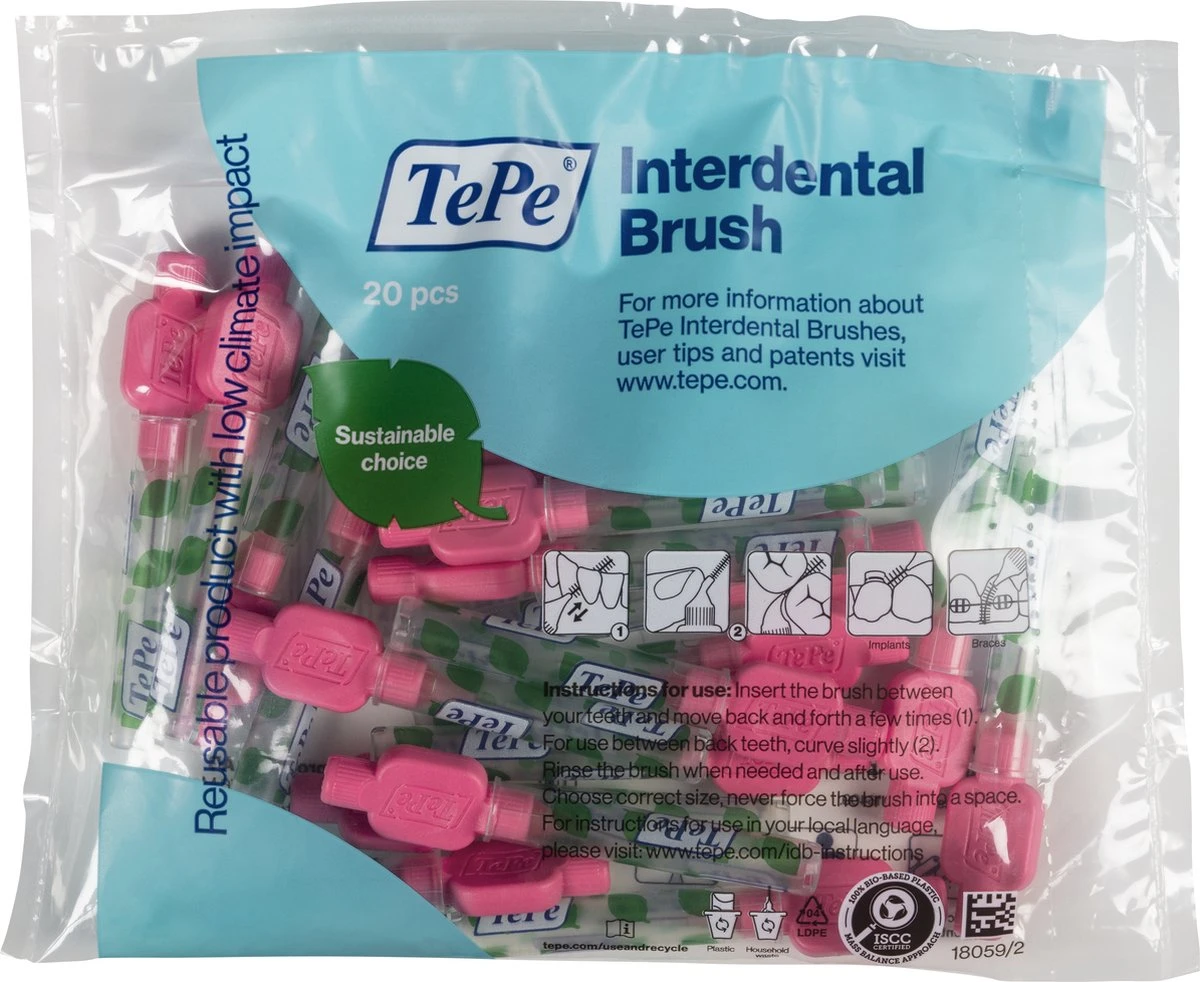 TePe Interdentale Ragers Original Roze ISO Maat 0 – 0,4 Mm (20 Stuks) 6 TePe Interdentale Ragers Original Roze ISO Maat 0 – 0,4 Mm (20 Stuks) - Afbeelding 4