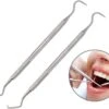 2x PD® - Tandsteen Verwijderaar - Tandenstoker - Tandsteenhaakje - 17 Cm