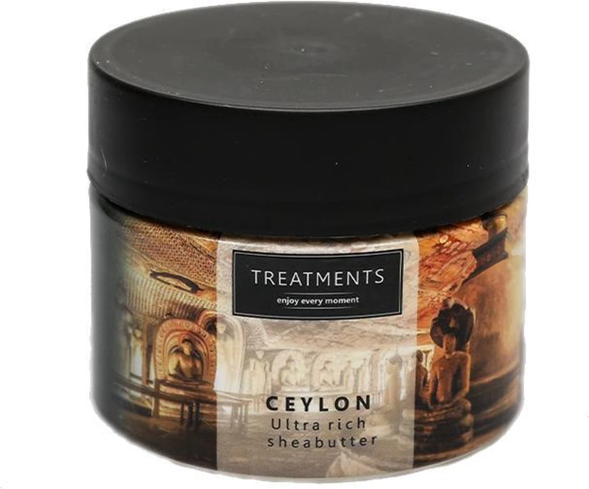 Treatments® Ceylon Ultra Rich Sheabutter 300gr 4 Treatments® Ceylon Ultra Rich Sheabutter 300gr - Afbeelding 2