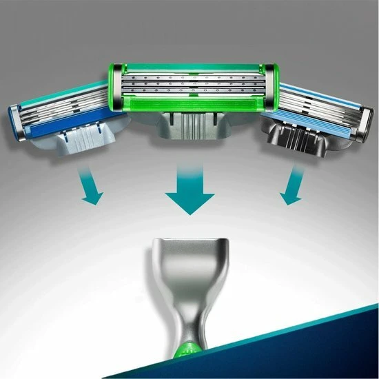 Gillette Mach3 Sensitive Razor Men 4 Gillette Mach3 Sensitive Razor Men - Afbeelding 2