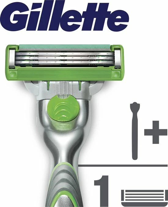 Gillette Mach3 Sensitive Razor Men 6 Gillette Mach3 Sensitive Razor Men - Afbeelding 4