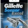 Gillette Sensor Excel Scheermesjes (10st.)