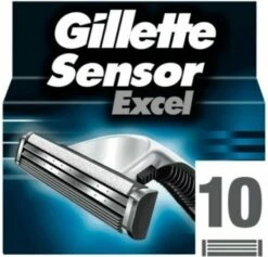 Gillette Sensor Excel Scheermesjes (10st.) 9 Gillette Sensor Excel Scheermesjes (10st.) -Winkel Voor Persoonlijke Verzorging 1658823629