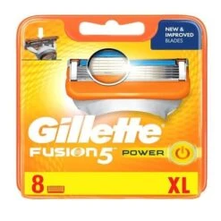 Gillette Fusion 5 Power XL - 8 Stuks Scheermesjes - Gillette Fusion Scheermessen