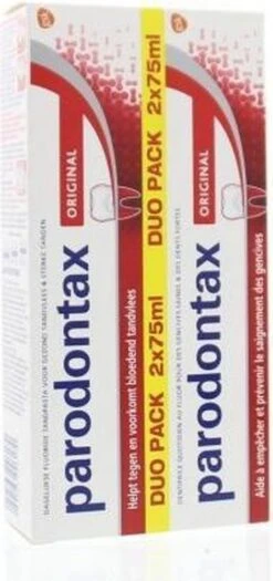 Parodontax Tandpasta - Original Fluoride - Traditionele Smaak - 2 X 75 ML 12 Parodontax Tandpasta - Original Fluoride - Traditionele Smaak - 2 X 75 ML -Winkel Voor Persoonlijke Verzorging 1718951403
