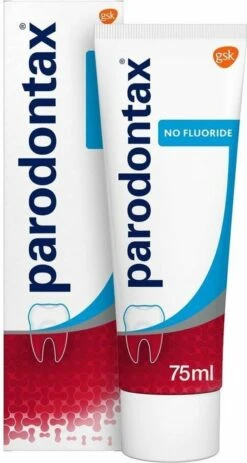 Parodontax Tandpasta Fluoride Vrij - No Fluoride - 75 Ml
