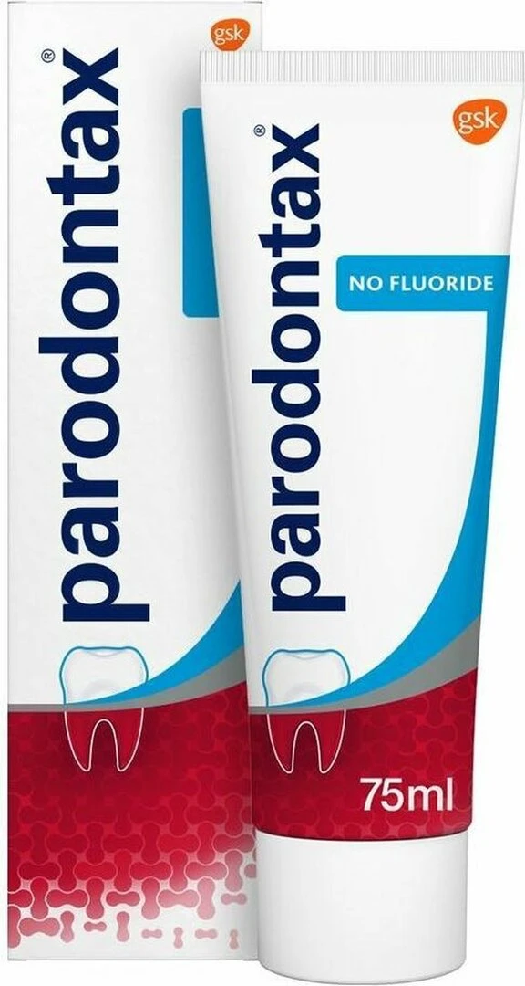 Parodontax Tandpasta Fluoride Vrij - No Fluoride - 75 Ml