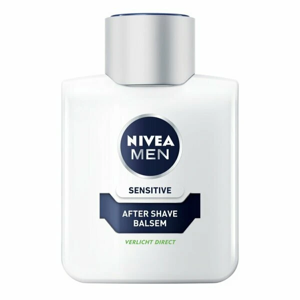 NIVEA MEN SENSITIVE AFTERSHAVE BALSEM 100ml - 0% Alcohol 4 NIVEA MEN SENSITIVE AFTERSHAVE BALSEM 100ml - 0% Alcohol - Afbeelding 2