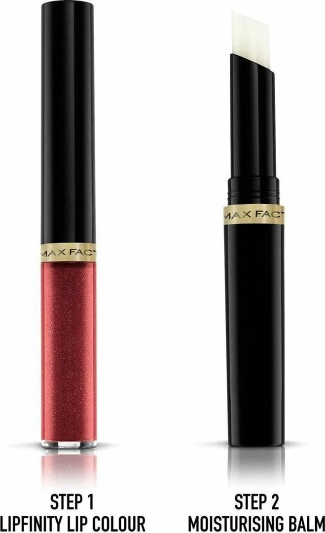 Max Factor Lipfinity Lip Colour - Lipgloss- 110 Passionate 4 Max Factor Lipfinity Lip Colour - Lipgloss- 110 Passionate - Afbeelding 2