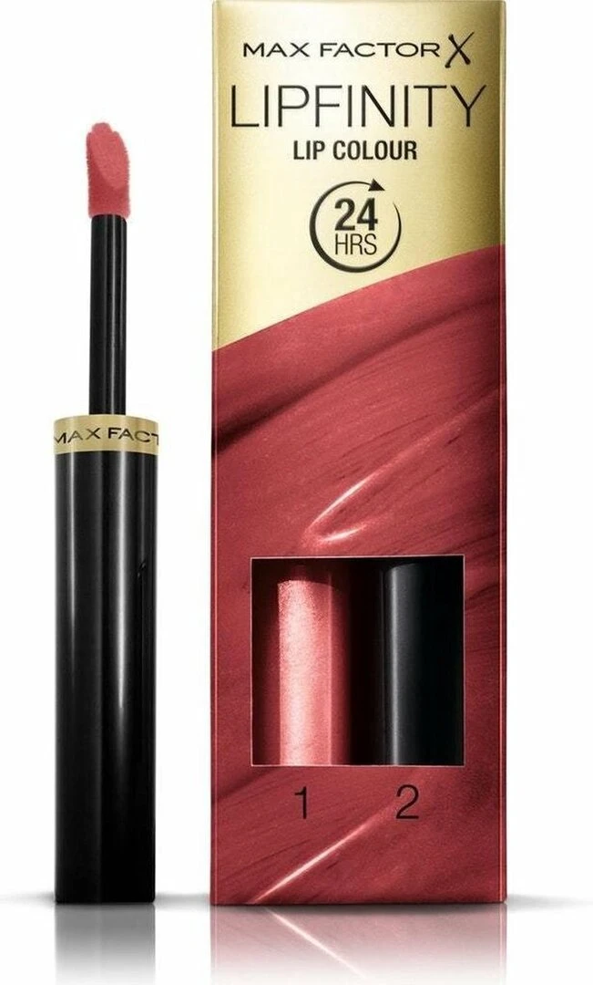 Max Factor Lipfinity Lip Colour - Lipgloss- 110 Passionate 3 Max Factor Lipfinity Lip Colour - Lipgloss- 110 Passionate