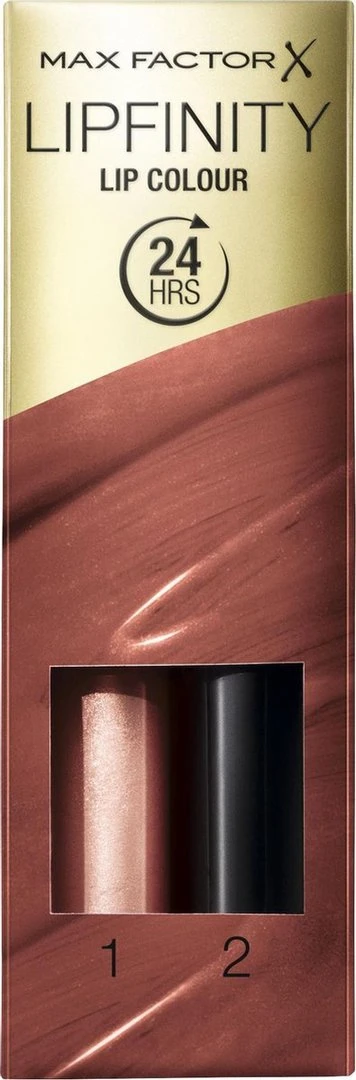 Max Factor Lipfinity Lip Colour - Lipgloss- 190 Indulgent 4 Max Factor Lipfinity Lip Colour - Lipgloss- 190 Indulgent - Afbeelding 2