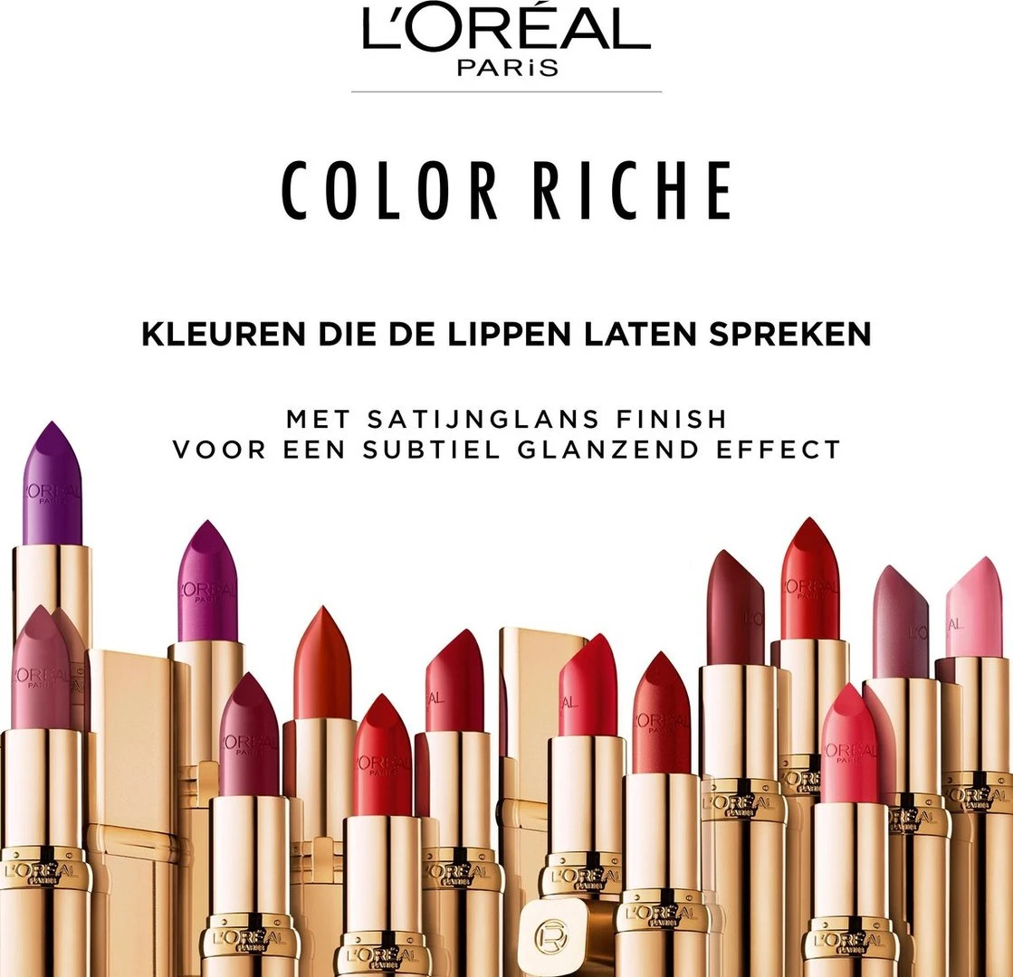 L'Oreal L'Oréal Paris Color Riche Intense Lippenstift - 287 Sparkling Amethyst 6 L'Oreal L'Oréal Paris Color Riche Intense Lippenstift - 287 Sparkling Amethyst - Afbeelding 4