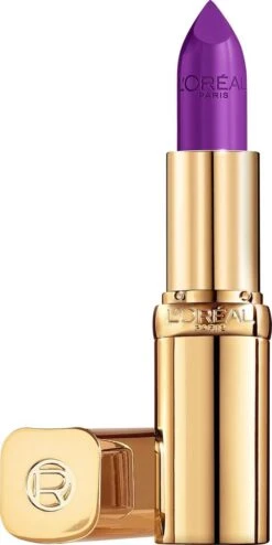 L'Oreal LâOrĂ©al Paris Color Riche Satin Lipstick - 142 Bonjour Bastille - Paars