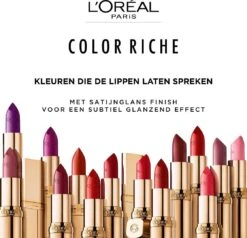 L'Oreal L’Oréal Paris - Color Riche Satin Lippenstift - 108 Brun Cuivré - Bruin -Winkel Voor Persoonlijke Verzorging 1812254478