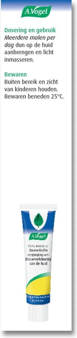 A.Vogel Arnica Vallen En Stoten Crème - Verzorgt De Blauwverkleurde Huid - 30 G -Winkel Voor Persoonlijke Verzorging 273x1200