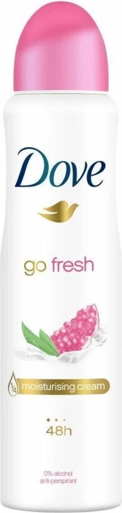 Dove Go Fresh Anti-transpirant Deodorant Pomegranate - 6 X 150 Ml - Voordeelverpakking -Winkel Voor Persoonlijke Verzorging 286x1200 1