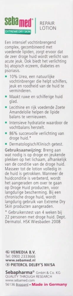 Sebamed Extreme Dry Urea Repair - Lotion 10% - Huidverzorging - 200 Ml -Winkel Voor Persoonlijke Verzorging 297x1200 2