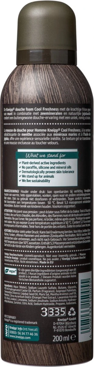 Kneipp Men - Cool Freshness - Douche Foam 10 Kneipp Men - Cool Freshness - Douche Foam - Afbeelding 8