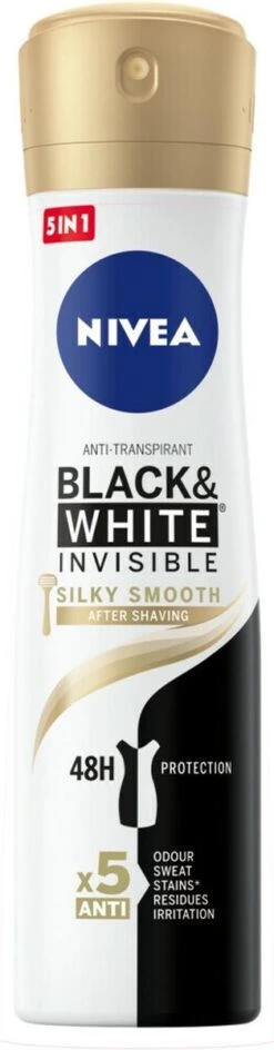 NIVEA Black & White Silky Smooth 6 X 150 Ml - Voordeelverpakking - Deodorant Spray 8 NIVEA Black & White Silky Smooth 6 X 150 Ml - Voordeelverpakking - Deodorant Spray -Winkel Voor Persoonlijke Verzorging 314x1200 2