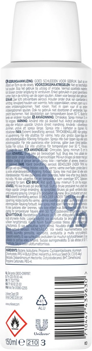 Neutral Deodorant Spray Sensitive Skin - 6 X 150 Ml - Voordeelverpakking 7 Neutral Deodorant Spray Sensitive Skin - 6 X 150 Ml - Voordeelverpakking - Afbeelding 5