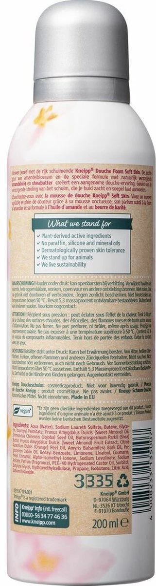 Kneipp Soft Skin - Douche Foam 12 Kneipp Soft Skin - Douche Foam - Afbeelding 10