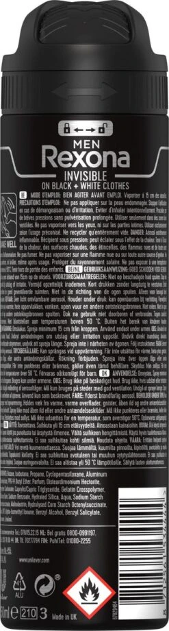 Rexona Men Invisible Anti-Transpirant Spray - 6 X 150 Ml - Voordeelverpakking 26 Rexona Men Invisible Anti-Transpirant Spray - 6 X 150 Ml - Voordeelverpakking -Winkel Voor Persoonlijke Verzorging 322x1200 2