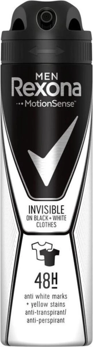 Rexona Men Invisible Anti-Transpirant Spray - 6 X 150 Ml - Voordeelverpakking 17 Rexona Men Invisible Anti-Transpirant Spray - 6 X 150 Ml - Voordeelverpakking - Afbeelding 15