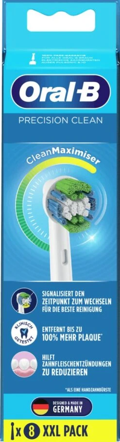 Oral B Oral-B Precision Clean Opzetborstel 8 Stuks - CleanMaximiser 21 Oral B Oral-B Precision Clean Opzetborstel 8 Stuks - CleanMaximiser -Winkel Voor Persoonlijke Verzorging 326x1200 1