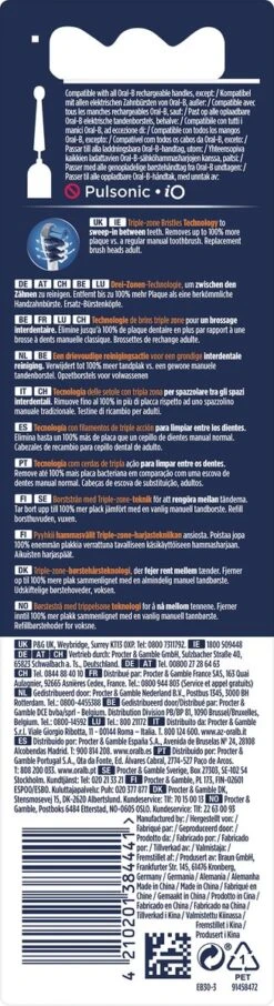 Oral B ORAL-B - Tandenborstel Trizone EB30 - Verp. 3st. - 80217891 -Winkel Voor Persoonlijke Verzorging 327x1200 10