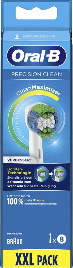 Oral B Oral-B Precision Clean Opzetborstel 8 Stuks - CleanMaximiser 20 Oral B Oral-B Precision Clean Opzetborstel 8 Stuks - CleanMaximiser -Winkel Voor Persoonlijke Verzorging 327x1200