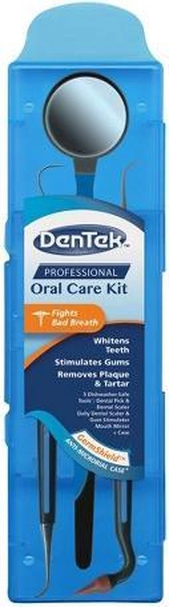 Dentek Tandartshaakje - Inclusief Mondspiegel En Tandvleesmassager 5 Dentek Tandartshaakje - Inclusief Mondspiegel En Tandvleesmassager - Afbeelding 3