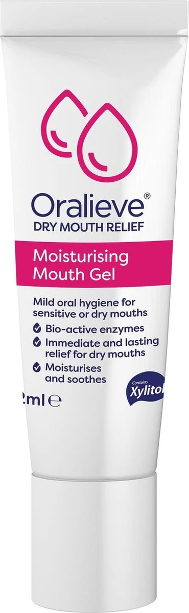 Oralieve Droge Mond Gel, Speekselvervanger, Speeksel Substituut. 3 Oralieve Droge Mond Gel, Speekselvervanger, Speeksel Substituut.