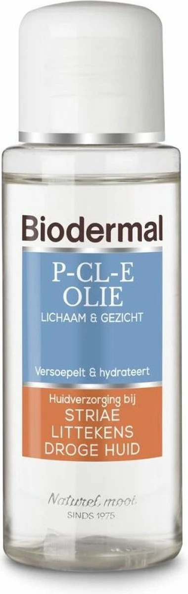 Biodermal P-CL-E Olie - Huidolie - Huidverzorging Voor Striae, Littekens En Droge Huid - Huidolie 75 Ml 7 Biodermal P-CL-E Olie - Huidolie - Huidverzorging Voor Striae, Littekens En Droge Huid - Huidolie 75 Ml - Afbeelding 5