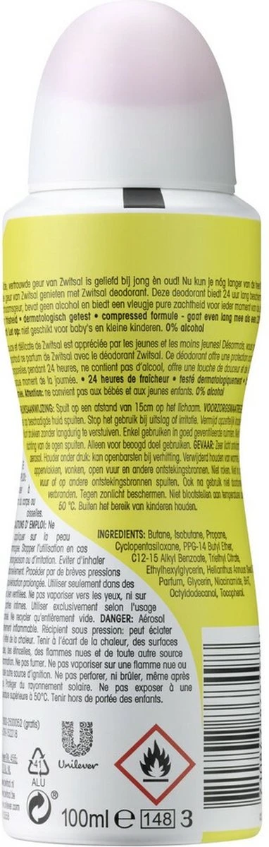 Zwitsal Original Deodorant - 6 X 100 Ml - Voordeelverpakking 8 Zwitsal Original Deodorant - 6 X 100 Ml - Voordeelverpakking - Afbeelding 6