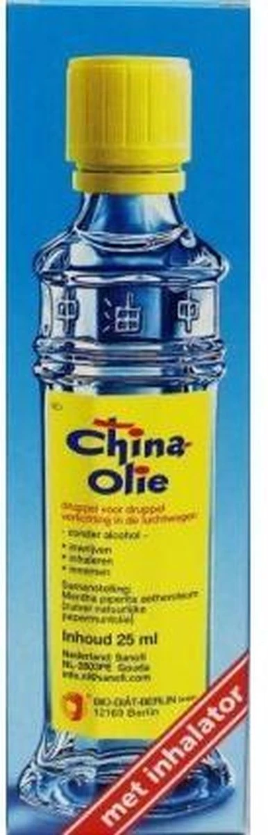 China Olie Gr.Navul.Inhltor Body Oil - 25 Ml 4 China Olie Gr.Navul.Inhltor Body Oil - 25 Ml - Afbeelding 2