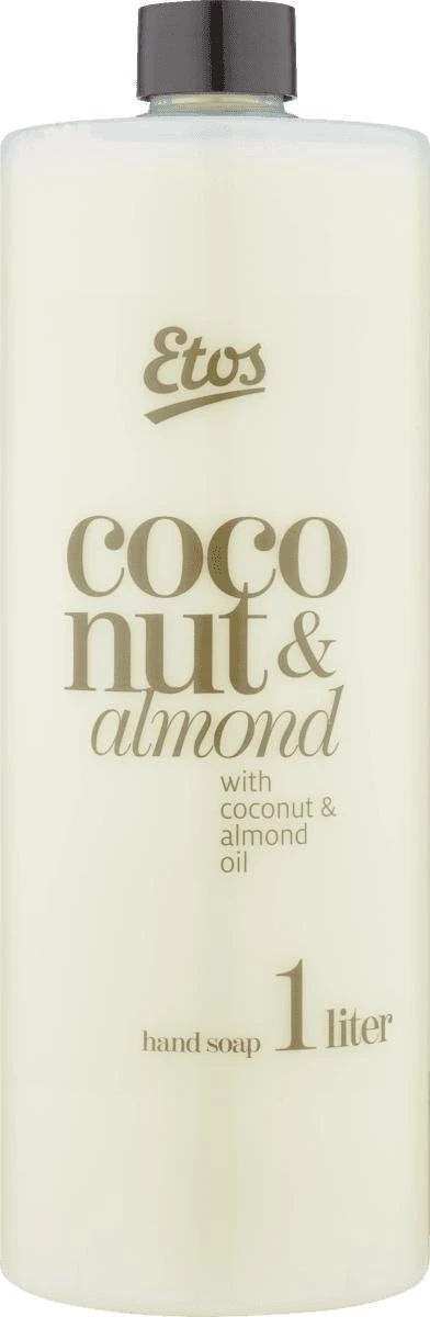 Etos Handzeep - Kokos & Almond - Navulling - 6x1L - Voordeelverpakking 4 Etos Handzeep - Kokos & Almond - Navulling - 6x1L - Voordeelverpakking - Afbeelding 2