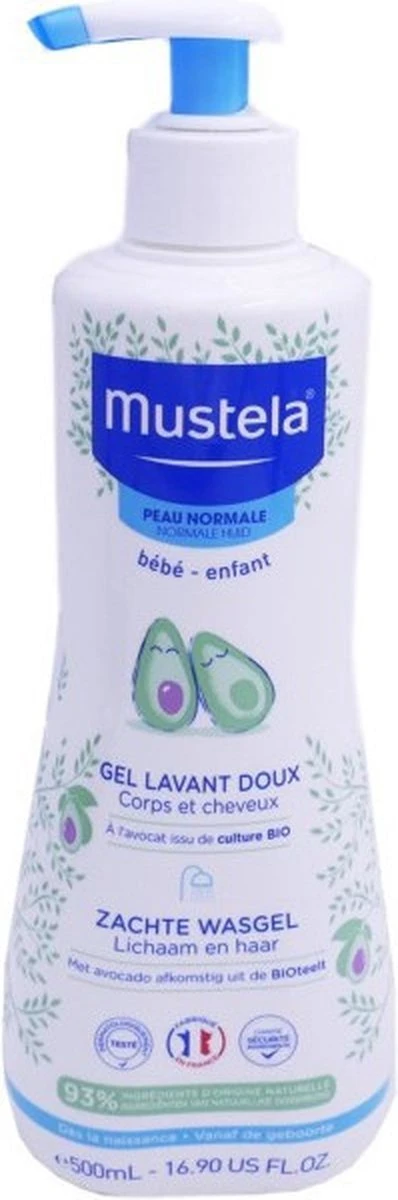 Mustela Baby Shower Gel 500 Ml 7 Mustela Baby Shower Gel 500 Ml - Afbeelding 5