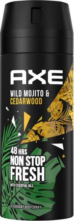 Axe Mojito & Cedarwood Pepper Bodyspray Deodorant - 6 X 150 Ml - Voordeelverpakking -Winkel Voor Persoonlijke Verzorging 405x1200 1