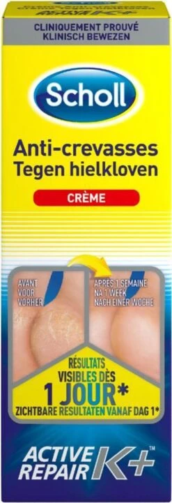 Scholl Klovenzalf - K+ Creme - Voor Hielkloven En Ruwe, Droge Huid 17 Scholl Klovenzalf - K+ Creme - Voor Hielkloven En Ruwe, Droge Huid -Winkel Voor Persoonlijke Verzorging 411x1200 5